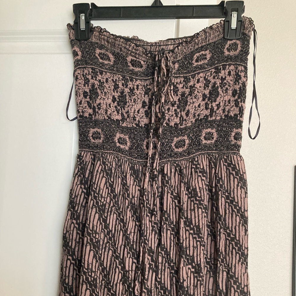 Free People shirted sleeveless jumpsuit S